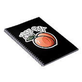 キスマイピーチピーチフリおもしろいーツ ノートブック (右側)