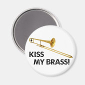 キスマイブラス（トロンボーン） マグネット (正面/裏面)