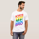 キスマイブロおもしろい誇りを持ったゲイLGBT Tシャツ (正面フル)