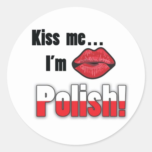 キスマイポーランド ラウンドシール (正面)