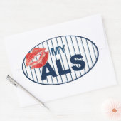 キスマイALS2 楕円形シール (封筒)