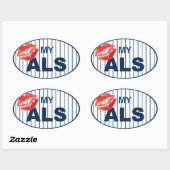 キスマイALS2 楕円形シール (シート)