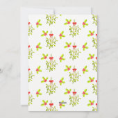 キスマメリースのミストレトークリスマスカード シーズンカード (裏面)