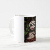 キスマーク コーヒーマグカップ (正面左)