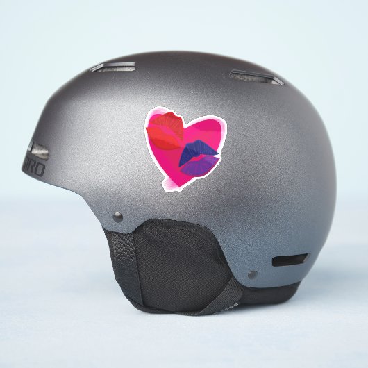 キスマーク シール (ヘルメット側面)
