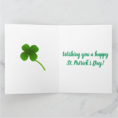 キスミーアイアムアイリッシュグリーティングカード カード (内部)