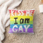 キスミーアイアムゲイ クッション (ブランケット)