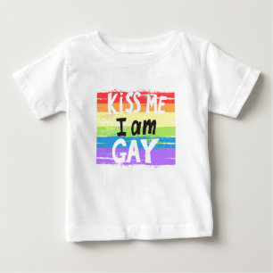 キスミーアイアムゲイ ベビーTシャツ