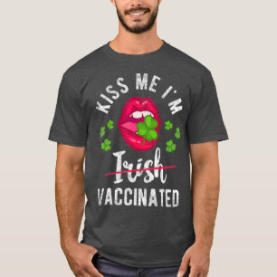 キスミーアイルランド予防接種おもしろいギフトサンデー Tシャツ