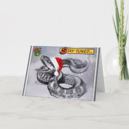キスミーアンダーザヤドリギクリスマスヘビ シーズンカード