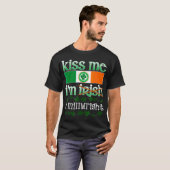 キスミーイムアミルライトギフトSt patricksアイリッシュテ Tシャツ (正面フル)