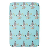 キスミークイックシーサイドカモメ バスマット (正面縦)