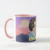 キスミーコマレードブレズネフホネッキスをするカー マグカップ (左)