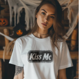 キスミーメタルプレート Tシャツ