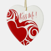 キスミーラブハートヴァレンティヌデコール セラミックオーナメント (右)