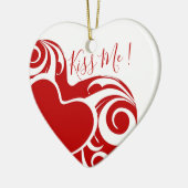 キスミーラブハートヴァレンティヌデコール セラミックオーナメント (左)