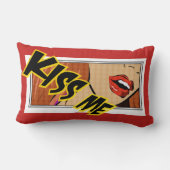 キスミー漫画アポップ・アートのート ランバークッション (裏面)