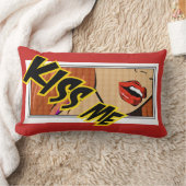 キスミー漫画アポップ・アートのート ランバークッション (ブランケット)