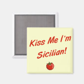 キスミー私はシチリア マグネット (正面/裏面)