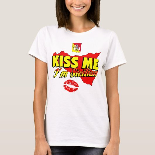 キスミー私はシチリア Tシャツ (正面)