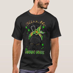 キスミー私は心ナースメッシーバンSt patricks Tシャツ