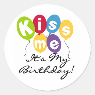 キスミー誕生日 ラウンドシール