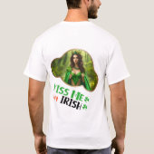 キスミー、アイアイアイリッシュ – クローバーリーフカーニバル Tシャツ (裏面)