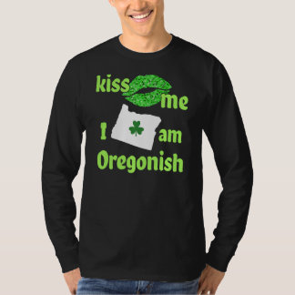 キスミーI Mオレゴニッシュオレゴンプライドオレゴニアシャーマー Tシャツ