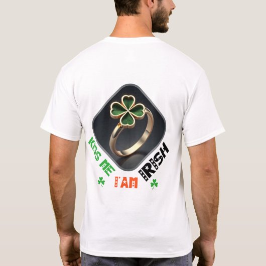 キスメアイアイアイアイアイリッシュクローバークリークカーニバル Tシャツ (裏面)