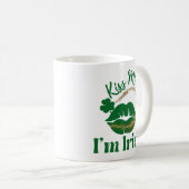 キスメアイリッシュリップ&シャムロック コーヒーマグカップ (正面右)