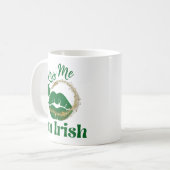 キスメアイリッシュリップ&シャムロック コーヒーマグカップ (正面左)