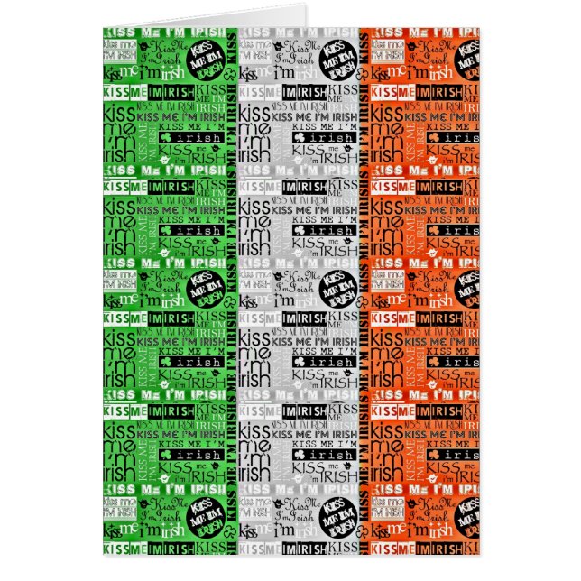 キスメアイリッシュ国旗 (正面)