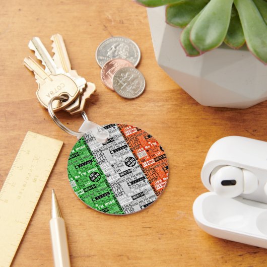 キスメアイリッシュ国旗 キーホルダー (デスク)