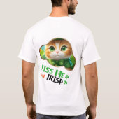 キスメアイリッシュ – シャムロックイン通り Tシャツ (裏面)