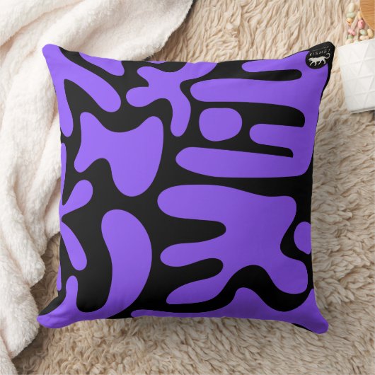 キスメットパープル クッション (ブランケット)