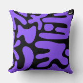 キスメットパープル クッション (正面)