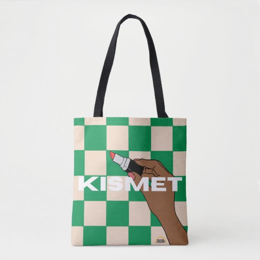 キスメットリップスティック トートバッグ (正面)