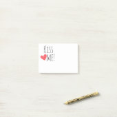 キスメラブ引用文赤いハート結婚のブライダルシャワー ポストイット (デスク上)