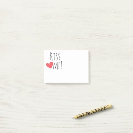 キスメラブ引用文赤いハート結婚のブライダルシャワー ポストイット (デスク上)