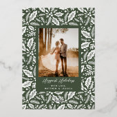 キスメリーとWarm Wishes Berry Arch Photo 箔シーズンカード (裏面)