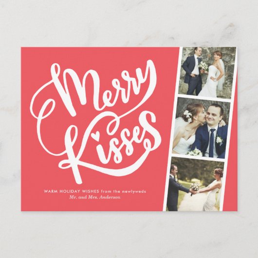 キスメリーの新婚クリスマスありがとう シーズンポストカード (正面)
