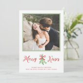 キスメリーの新婚ミスタントーのクリスマスフォト シーズンカード (スタンド正面)