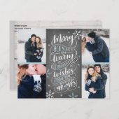 キスメリーの暖かい願いが日付を保存4-Photo 案内ポストカード (正面/裏面)