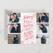 キスメリーの温かいお救願い日付6 -写真 案内ポストカード (正面/裏面)