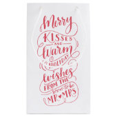 キスメリーの温かい願いタイポグラフィ スモールペーパーバッグ (裏面)