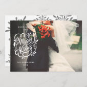 キスメリータイポグラフィクリスマスフルブリードフォト シーズンカード (正面/裏面)