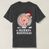 キスメリーマイアスピグリスクリスマスギフトハロウィーンデイT Tシャツ (デザイン正面)