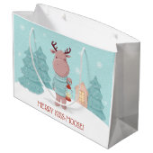 キスメリームースクリスマス ラージペーパーバッグ (裏面アングル)