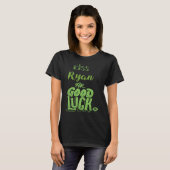 キスライアンフォーグッドラックSt patricks Tシャツ (正面フル)
