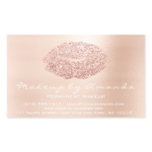 キスリップグリッターメイクアップ美しいサロンマイクロブレイディング